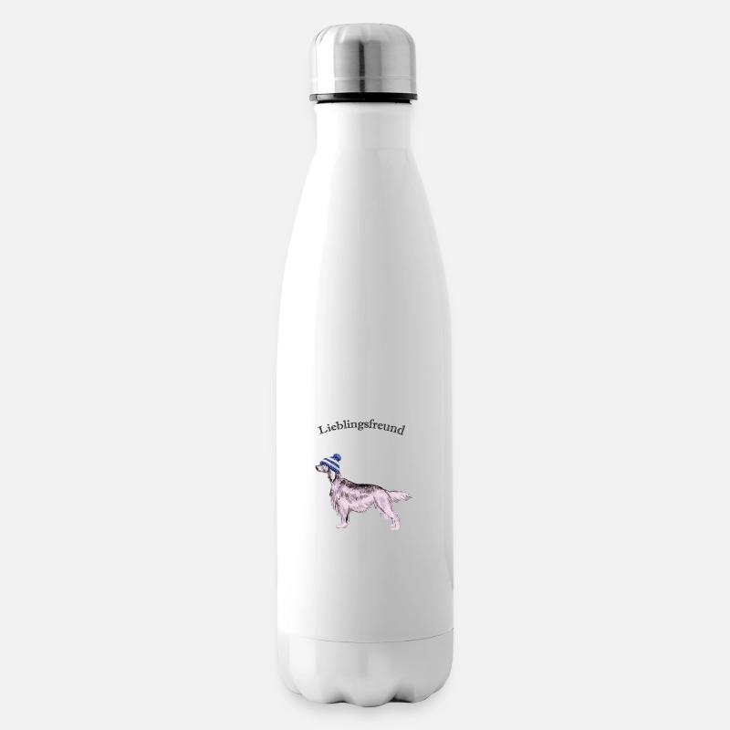Lieblingsfreund - Isolierflasche - Weiß