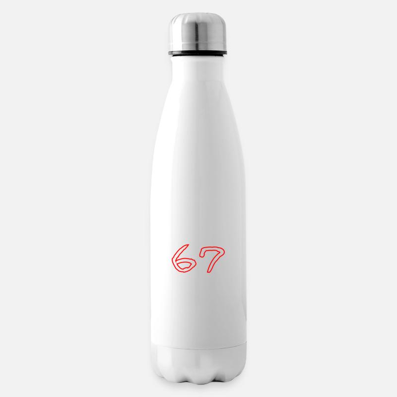 67 - Isolierflasche - Weiß