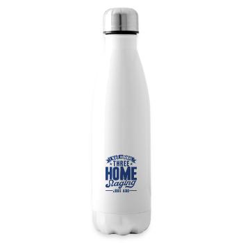House Furnishing House Presentation Interior Designer - Insulated Water Bottle - white - Right