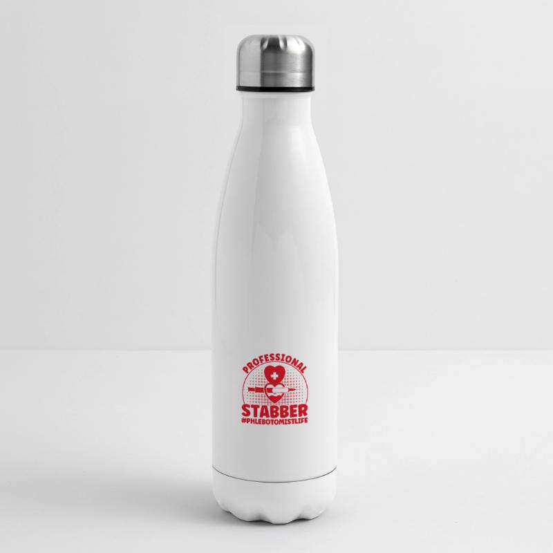 Phlebotomy Laboratory Phlebotomist Tech Blood Sampling Insulated Water Bottle