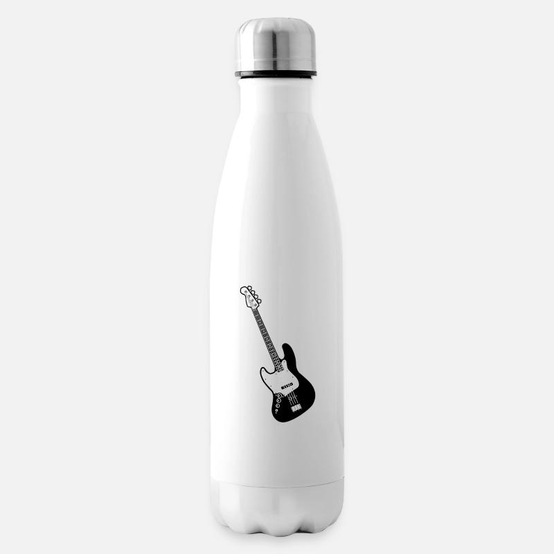 E Gitarre - Isolierflasche - Weiß