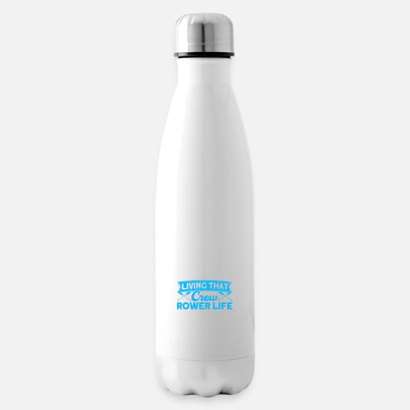 Rudern Mannschaft Ruderer Ruderer Geschenk - Isolierflasche - Weiß