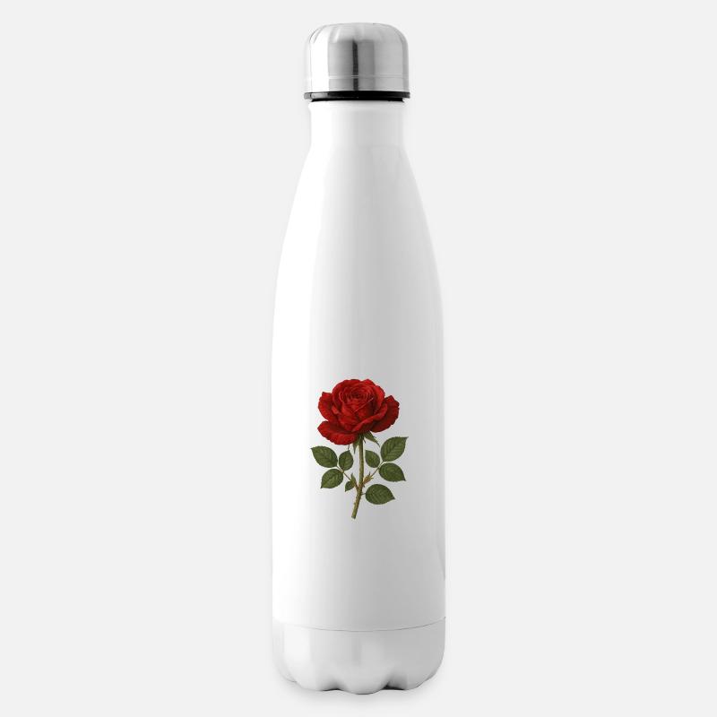 Rose - Bouteille isotherme - blanc