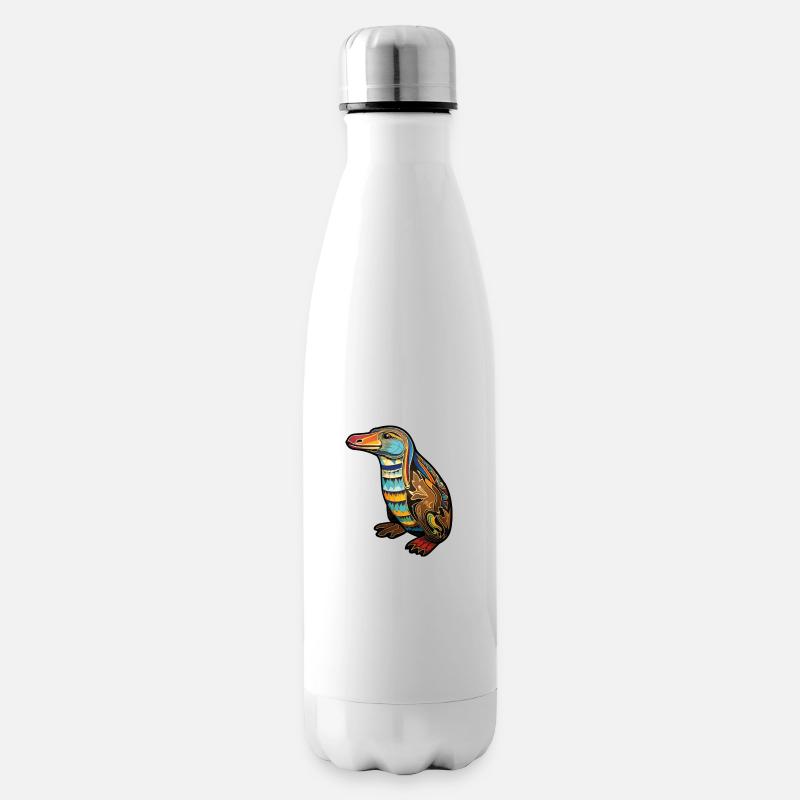 Australie - Ornithorynque - Bouteille isotherme - blanc