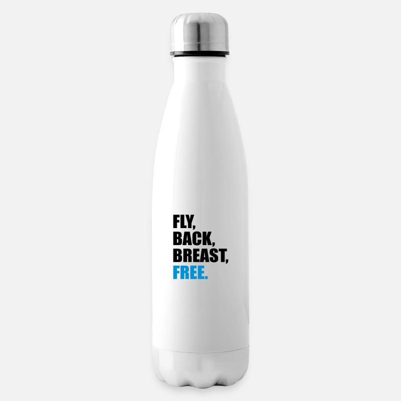 nager - Bouteille isotherme - blanc