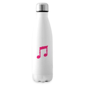 Musique musique Design Chanteur - Bouteille isotherme - blanc - Droite