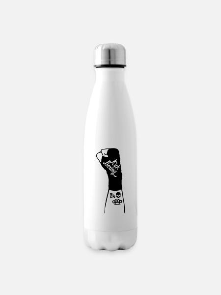 Kickboxen - Isolierflasche - Weiß