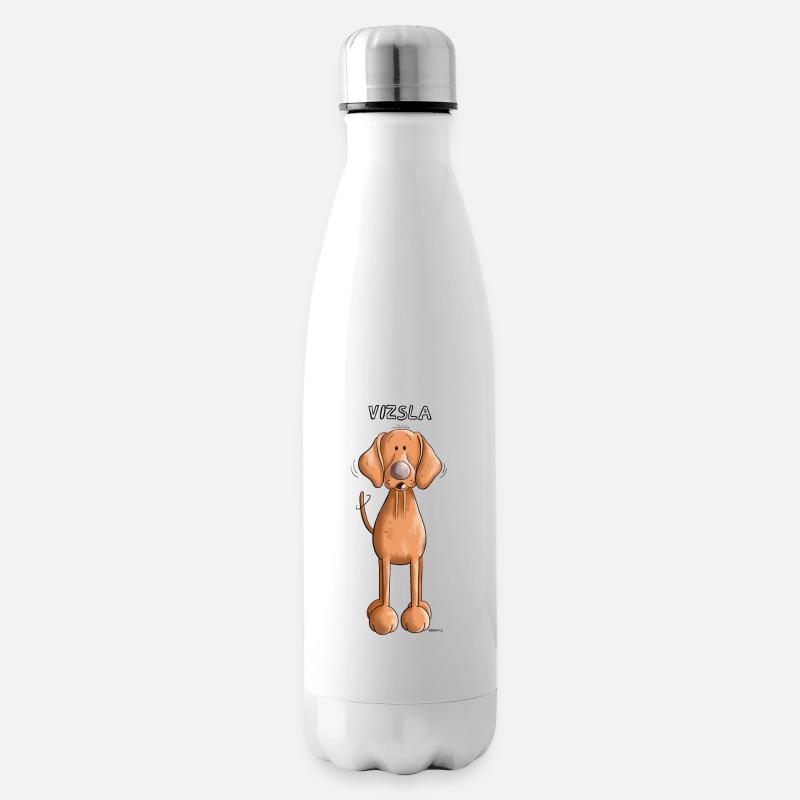 Drôle Vizsla - Bouteille isotherme - blanc