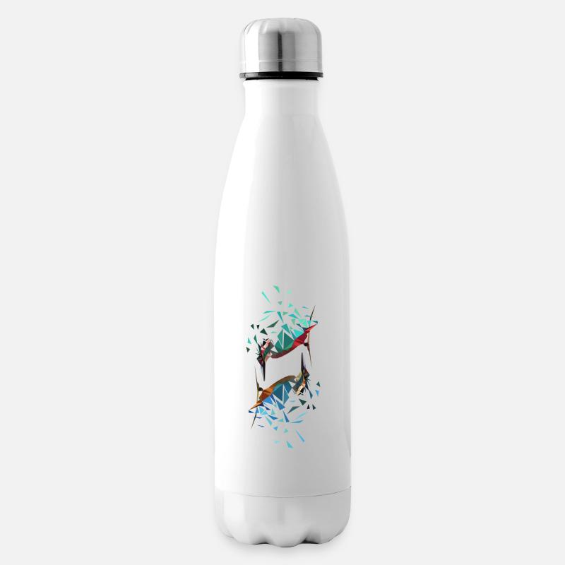 ZwEisvogel - Isolierflasche - Weiß