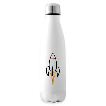 to the moon - Isolierflasche - Weiß - Rechts