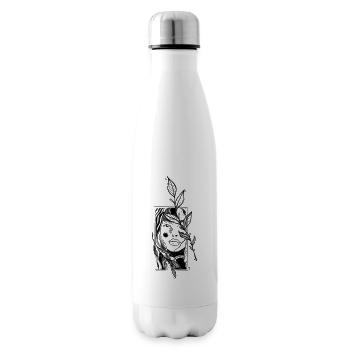 Leaflady - Isolierflasche - Weiß - Rechts