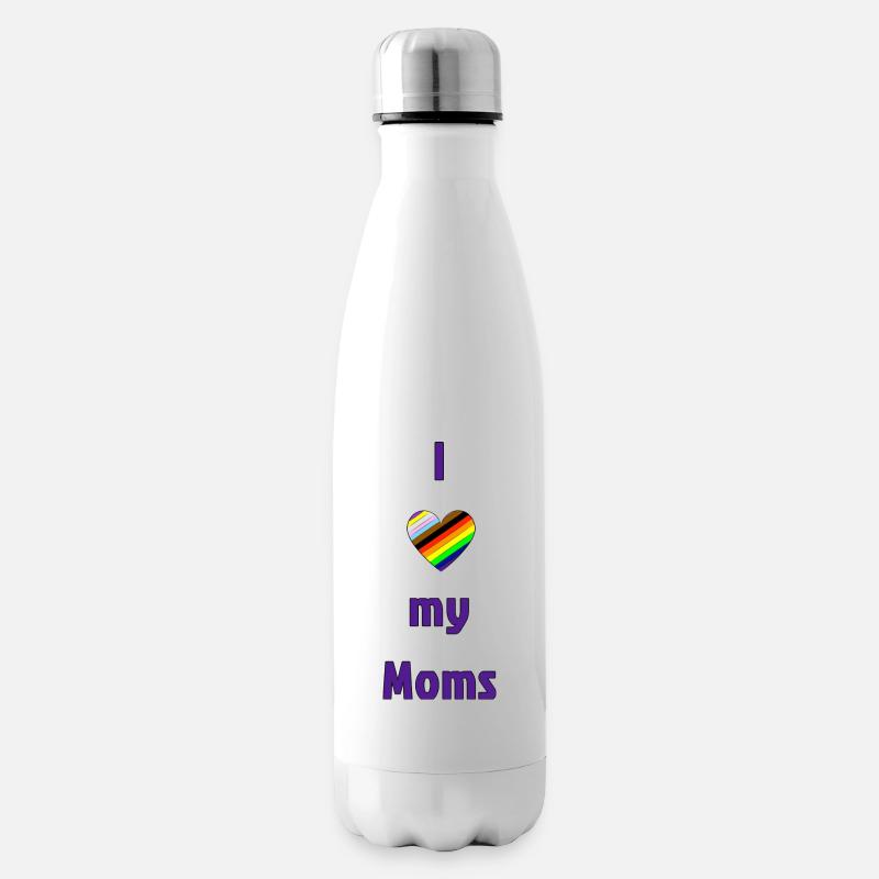 J’aime mes mamans - Bouteille isotherme - blanc