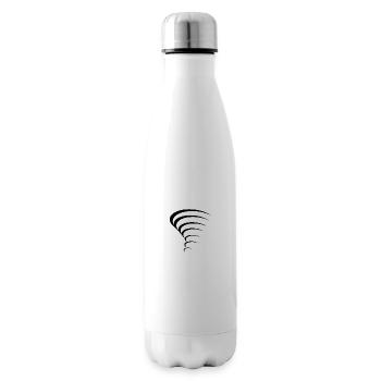 Conception de tornade - Bouteille isotherme - blanc - Droite