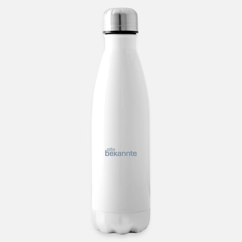 Alte Bekannte Logo - Isolierflasche - Weiß