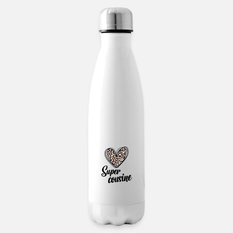 Super cousine - Bouteille isotherme - blanc
