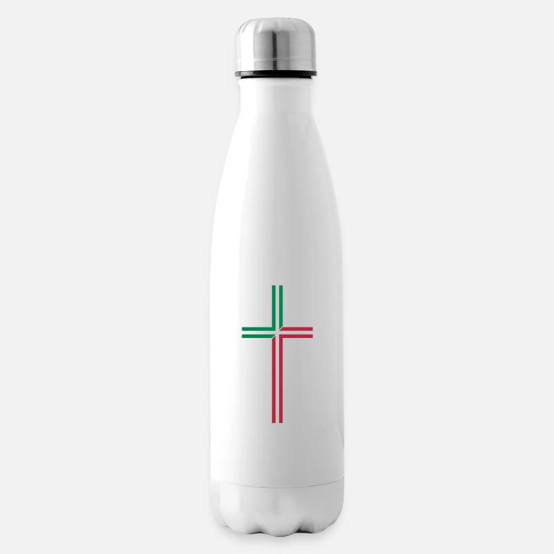 cruz_2 - Bouteille isotherme - blanc