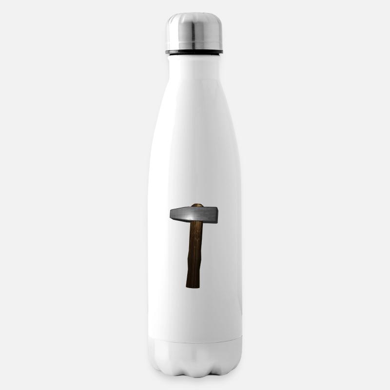 Hammer - Isolierflasche - Weiß