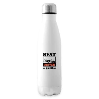 Chauffeur de taxi Driver Best Transport - Bouteille isotherme - blanc - Droite