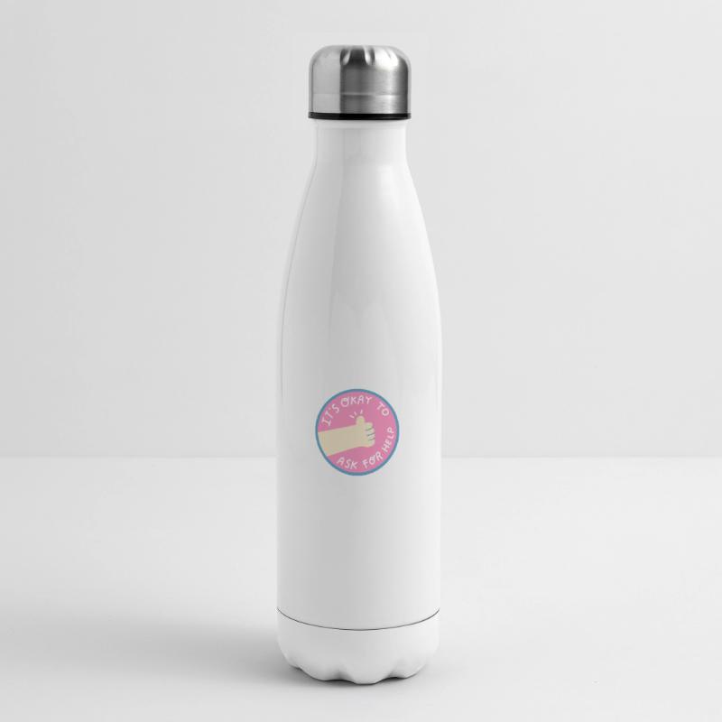 Help is ok Insulated Water Bottle