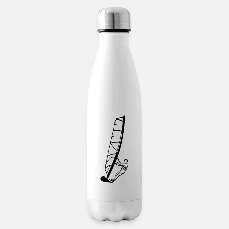Windsurfer - Isolierflasche - Weiß
