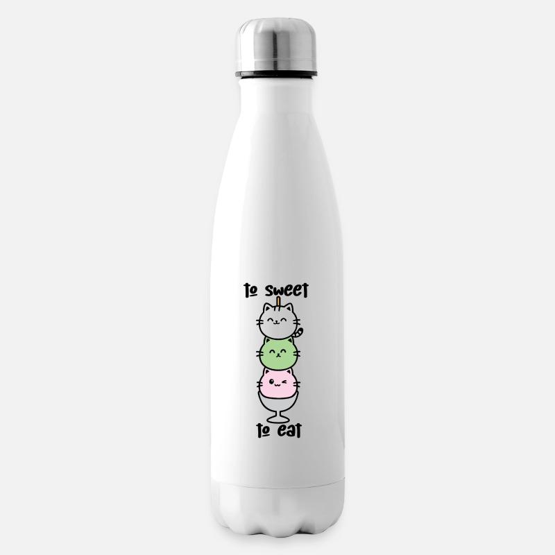 Pile de glaces Cat Tower - Bouteille isotherme - blanc
