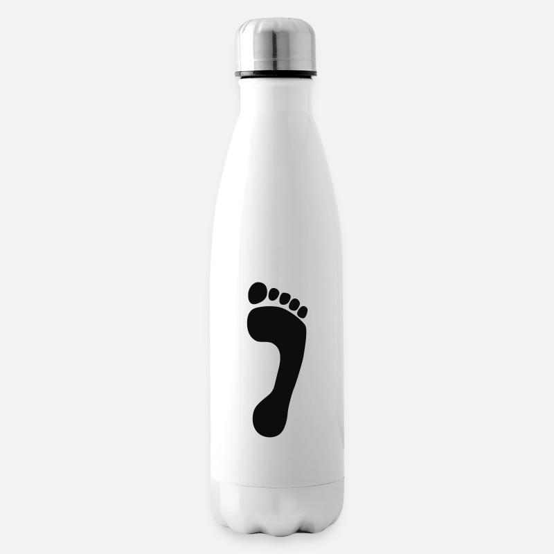 Fuss - Isolierflasche - Weiß