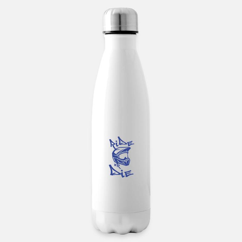 Ride or Die - Isolierflasche - Weiß