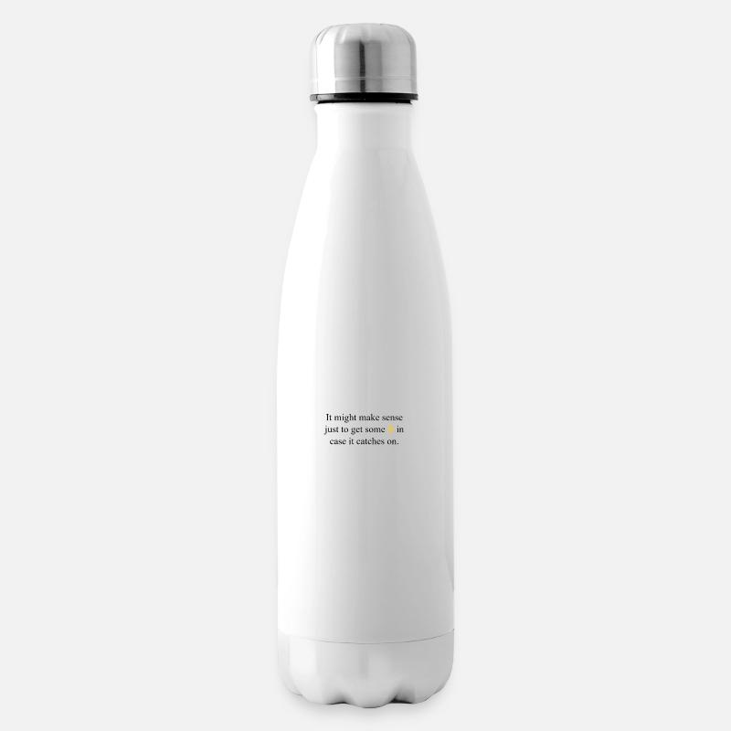 ₿TeeSee - Isolierflasche - Weiß