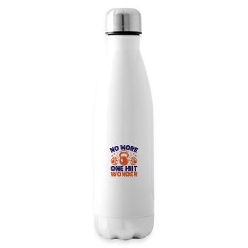 Fanatiques de fitness Pas de Hiit Wonder Gymnastique suédoise - Bouteille isotherme - blanc - Droite