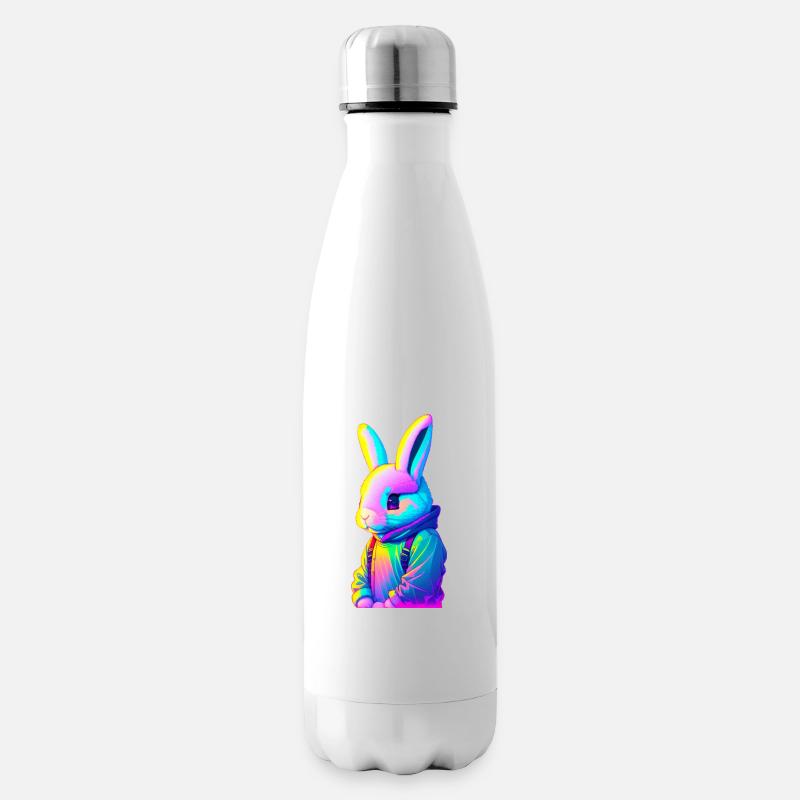 Lapin Style Urbain - Bouteille isotherme - blanc