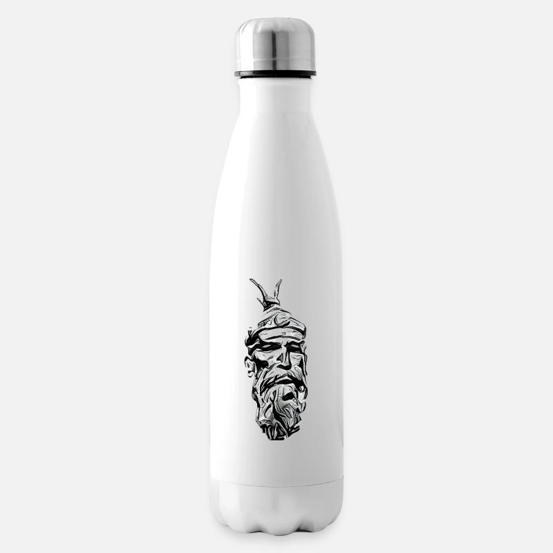 Skënderbeu - Bouteille isotherme - blanc
