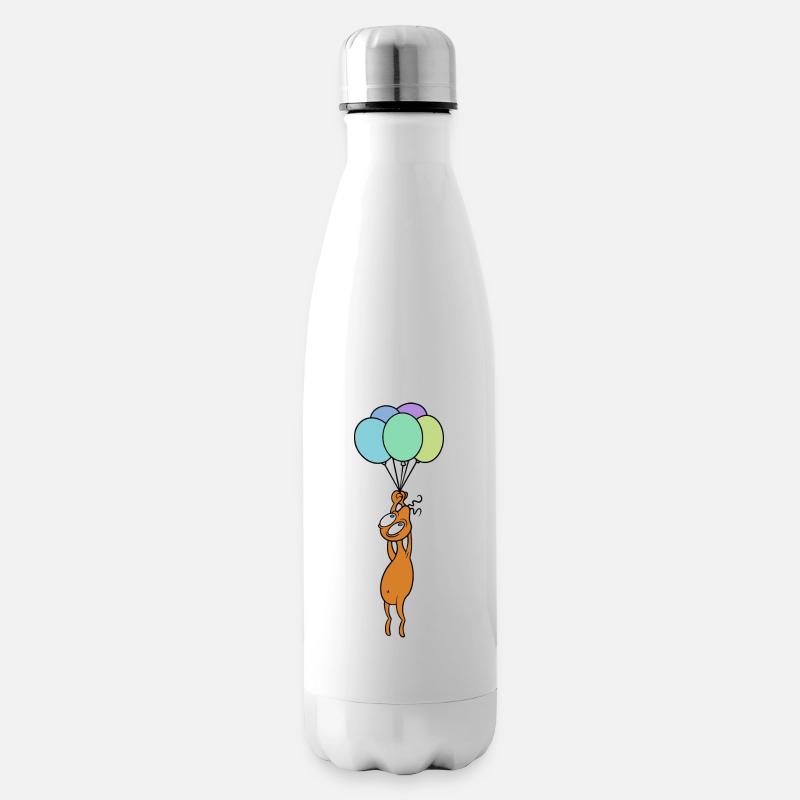 Seule l’imagination fixe les limites - Bouteille isotherme - blanc