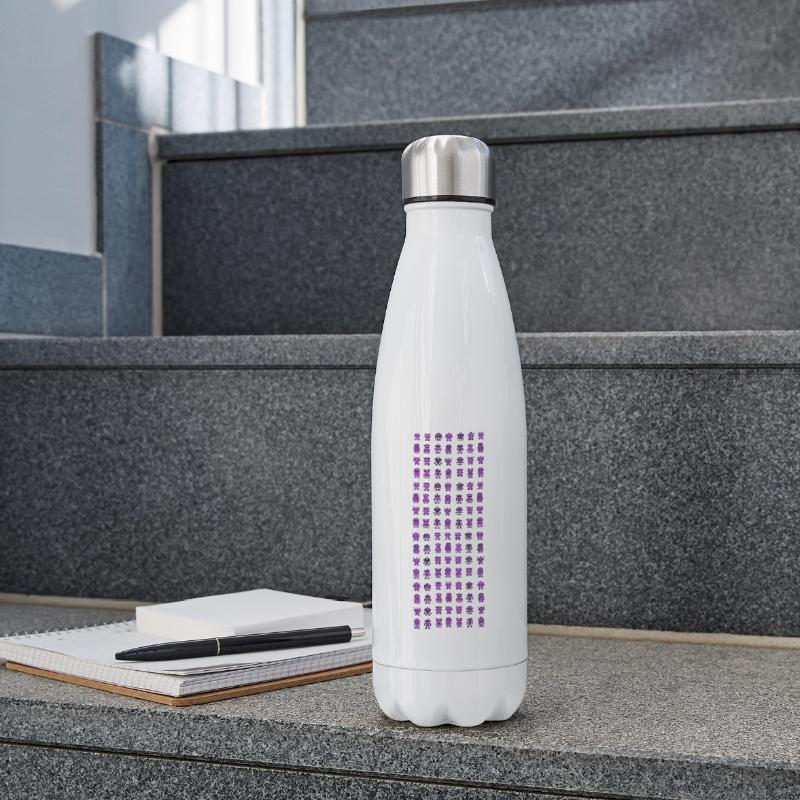 Robot Pattern Robot Pattern Insulated Water Bottle