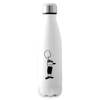 Elefantenmann - Isolierflasche - Weiß - Rechts