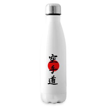 Karate - Isolierflasche - Weiß - Rechts