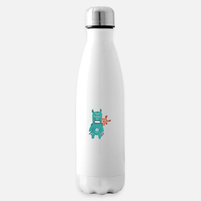 hallowee n581 - Bouteille isotherme - blanc