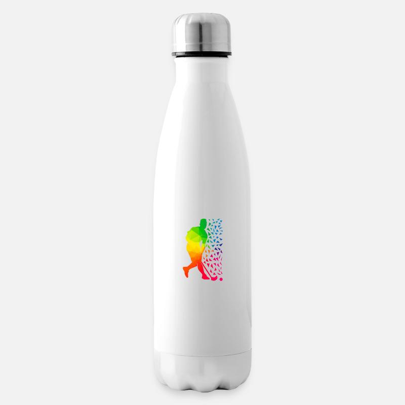 Floorball - Isolierflasche - Weiß
