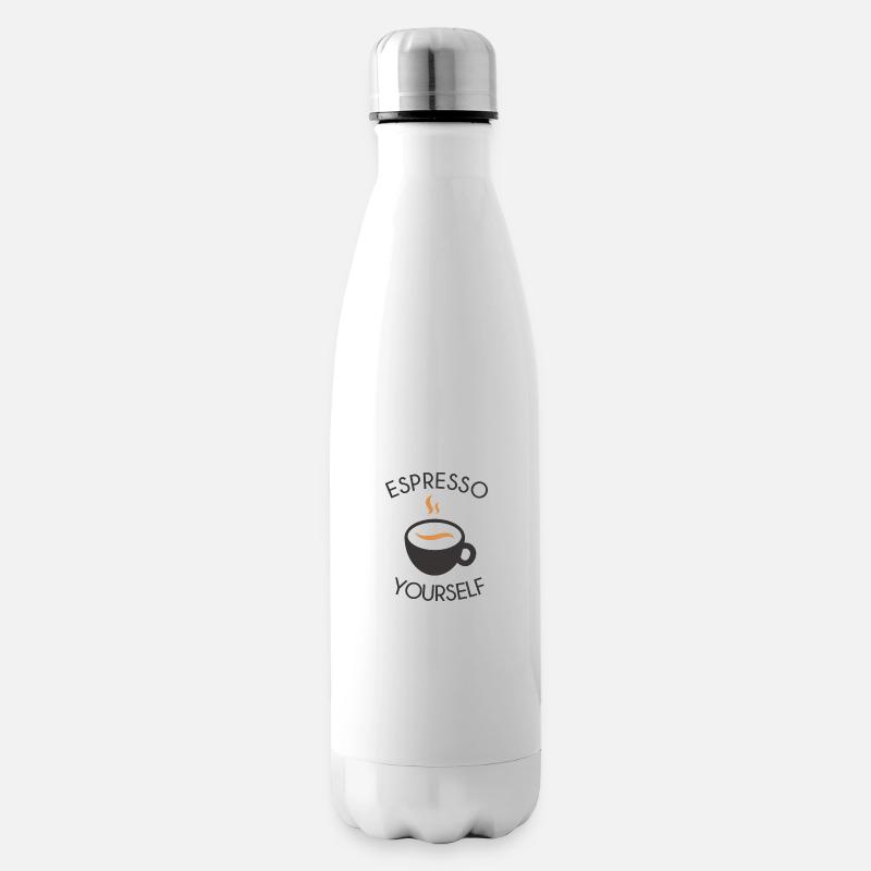espresso vous-même - Bouteille isotherme - blanc