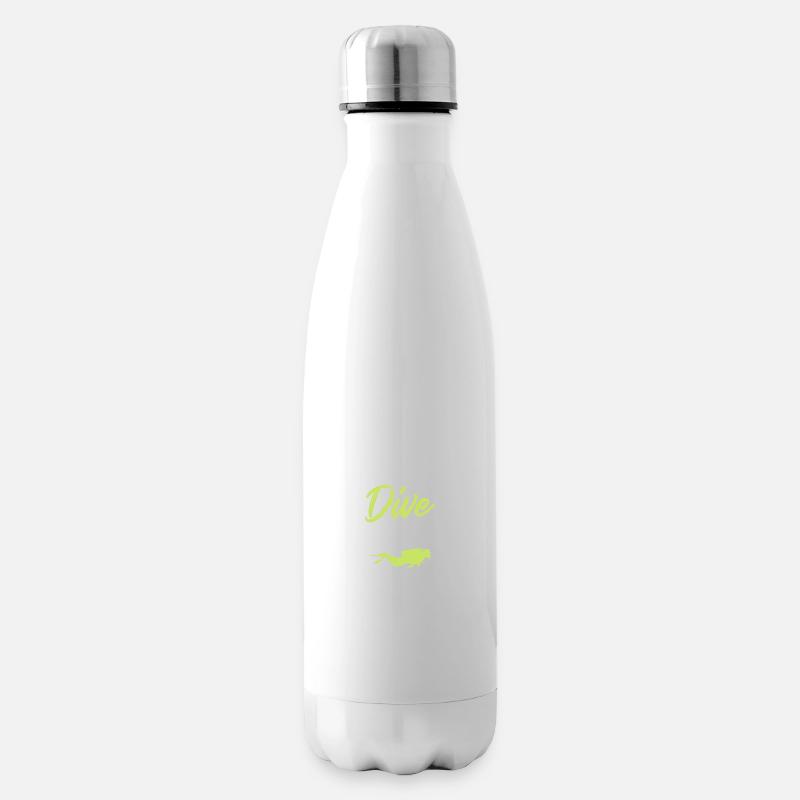 tauchen taucher - Isolierflasche - Weiß
