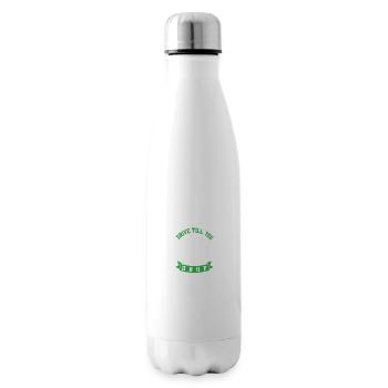 Devis camionneur camion - Bouteille isotherme - blanc - Droite