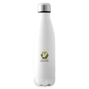 Fauconnerie vintage - Bouteille isotherme - blanc - Droite