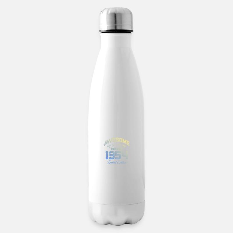 1954 awesome since - Isolierflasche - Weiß