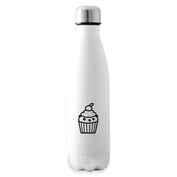Muffin - Isolierflasche - Weiß - Rechts