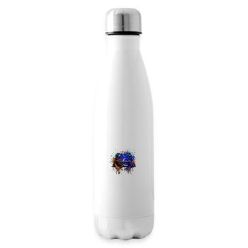 Frog Colorful - Insulated Water Bottle - white - Right