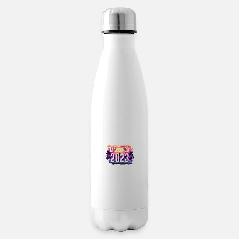 Majorque 2023 - Bouteille isotherme - blanc