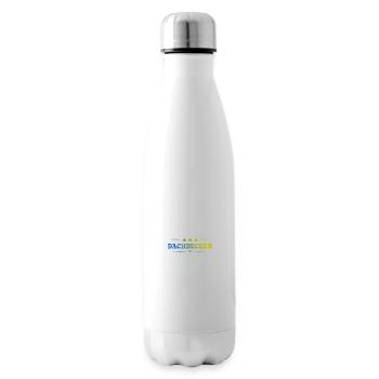 Dachdecker Beruf - Isolierflasche - Weiß - Rechts