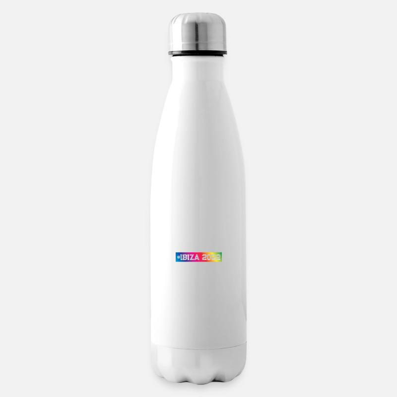 Ibiza 2022 Bunt - Isolierflasche - Weiß