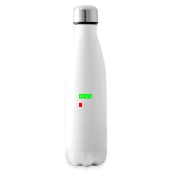 dad kids white - Isolierflasche - Weiß - Rechts