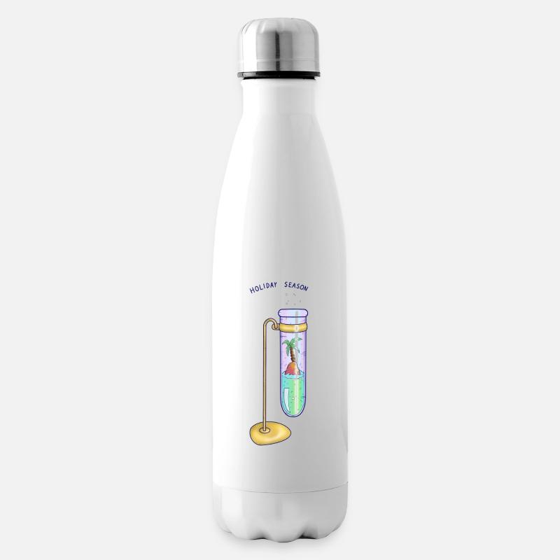 Fêtes - Bouteille isotherme - blanc
