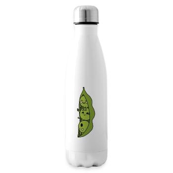 Peas - Insulated Water Bottle - white - Right